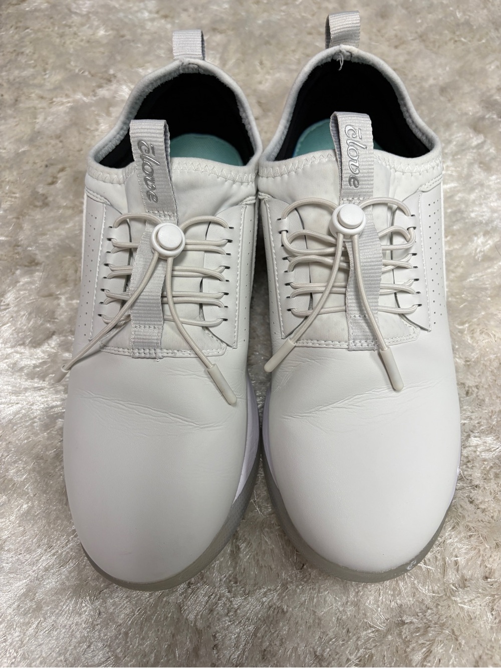 Clove Brilliant White Healthcare sneakers W 9.5 / M 8 Vegan Leather